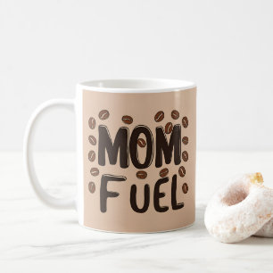 Mug Maman Carburant - Drôle Coffee Cup pour les mamans