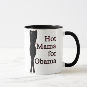 Mug maman chaude pour obama