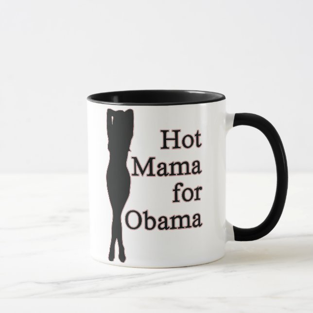 Mug maman chaude pour obama (Droite)