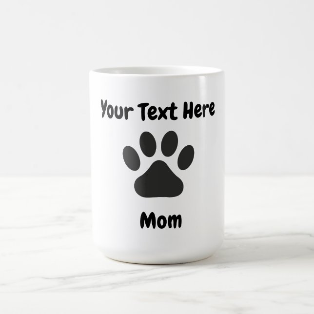 Mug maman chien personnalisée (Centre)