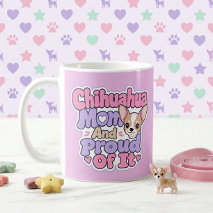 Mug Maman Chihuahua, Petit Chien Grande Personnalité