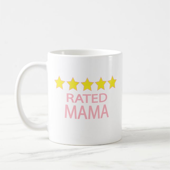 Mug Maman cinq étoiles (Gauche)