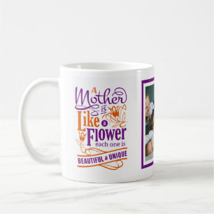 Mug Maman Citer Photo Cadeau Fête des mères Anniversai