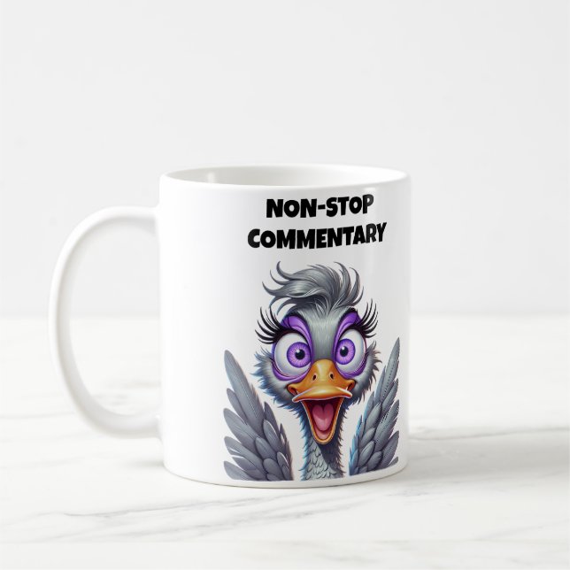 Mug Maman Commentaire Sans Arrêt (Gauche)