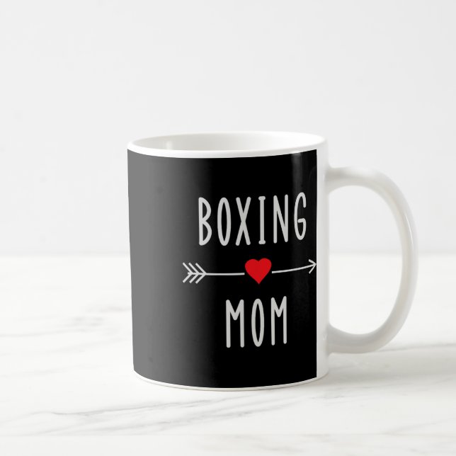 Mug Maman de boxe drôle Maman de boxe féminine Mma Mua (Droite)