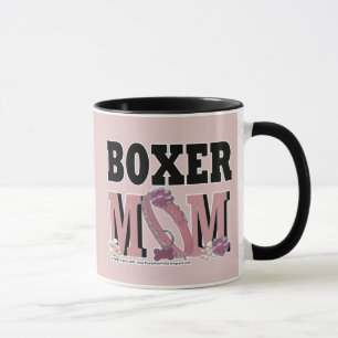 Mug MAMAN de boxeur