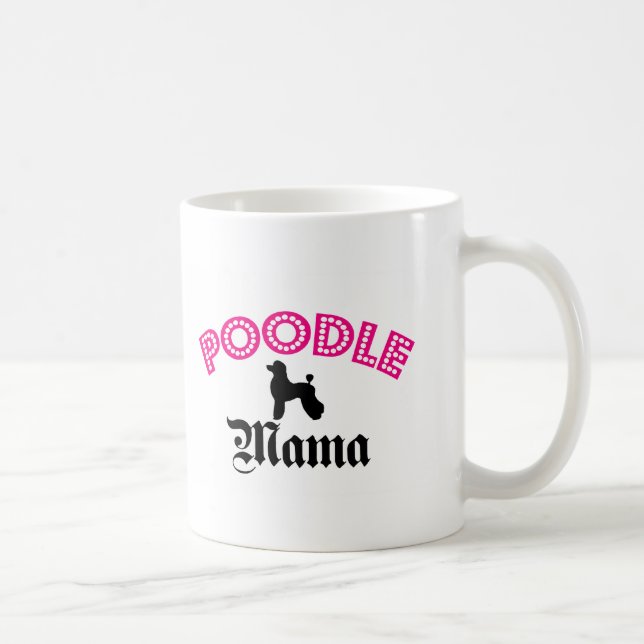 Mug Maman de caniche (Droite)