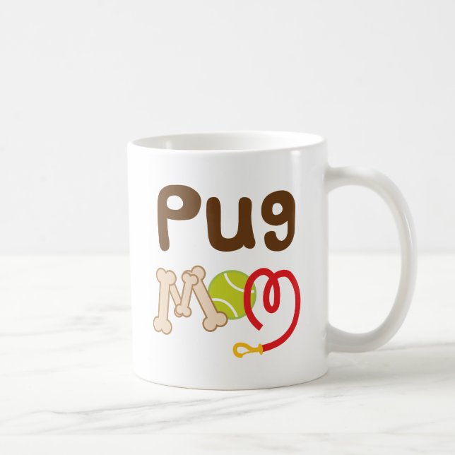 Mug Maman de carlin (race de chien) (Droite)