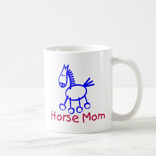 Mug Maman de cheval de bâton (Droite)