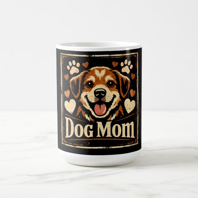 Mug Maman de Chien – Amour de Mère Canine Fière (Centre)
