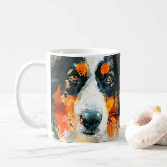 Mug Maman de chien berger australien (Avec donut)