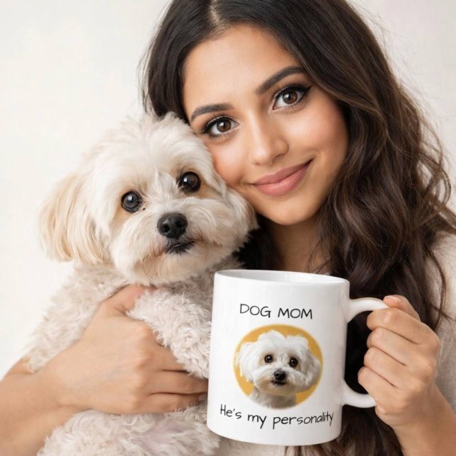 Mug Maman de Chien C'est Ma Personnalité Design de Chi (Créateur téléchargé)