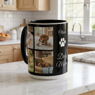 Mug Maman de chien empreinte de patte 8 Photos personn