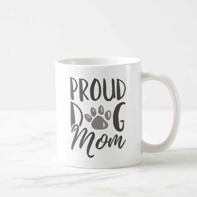 Mug Maman de chien fier (Droite)