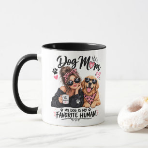 Mug Maman de Chien Mignon Retriever D'or Amateur de Ca