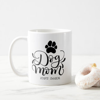 Mug Maman de chien - Personnalisé établi - Amoureux de