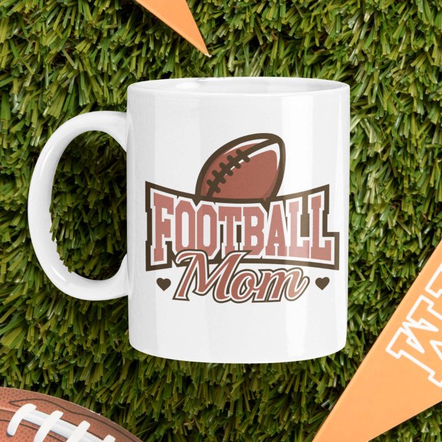 Mug Maman de football (Football Mom Coffee Mug)