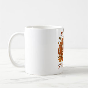 Mug Maman de football, citrouille d'automne, café du m