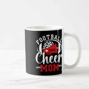Mug Maman de football et de cheerleading Maman de foot