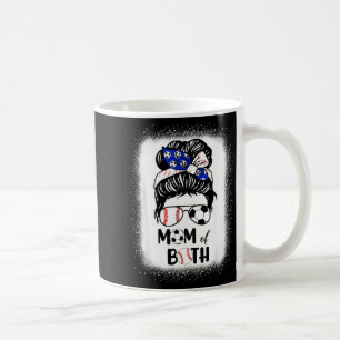 Mug Maman de footballeur aux cheveux relevés en chigno