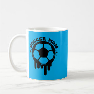Mug Maman de footballeur Cadeau de pom-pom girl drôle