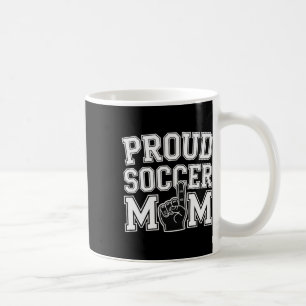 Mug Maman de footballeur fière Fan joyeux Soutien pour