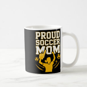 Mug Maman de footballeur fière Fan joyeux Soutien pour