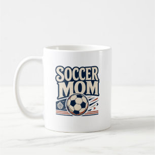 Mug Maman de footballeur Vintage Cadeau pour les fans