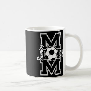 Mug Maman de footballeuse senior Diplômée 2026 Femmes