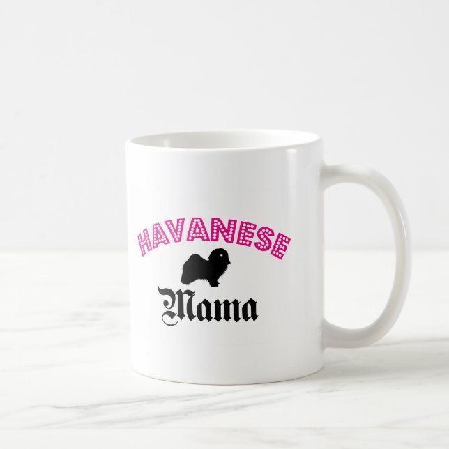 Mug Maman de Havanese (Droite)
