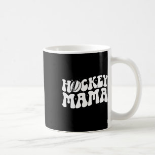 Mug Maman de hockey groovy mère de hockey sur glace d'