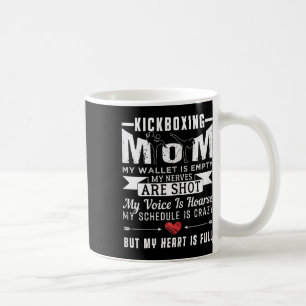 Mug Maman de kickboxing féminine Citations drôles de k