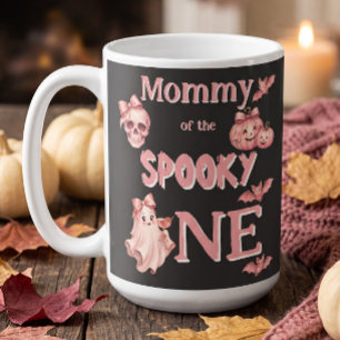 Mug Maman de la Créature Effrayante Fête Retro Pinkowe