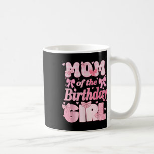 Mug Maman De La Fille Anniversaire Famille Rose Coquet