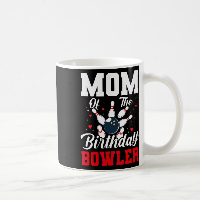 Mug Maman De L'Anniversaire Bowler Anniversaire Bowlin (Droite)
