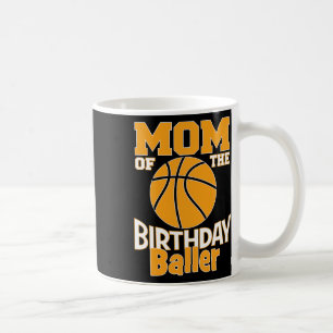Mug Maman De L'Anniversaire Byller Bysketbyll Fête À T