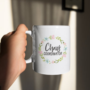 Mug Maman de maman de coordonnateur de chaos