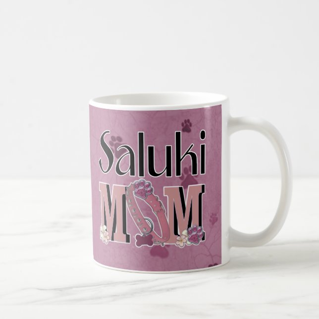 Mug MAMAN de Saluki (Droite)