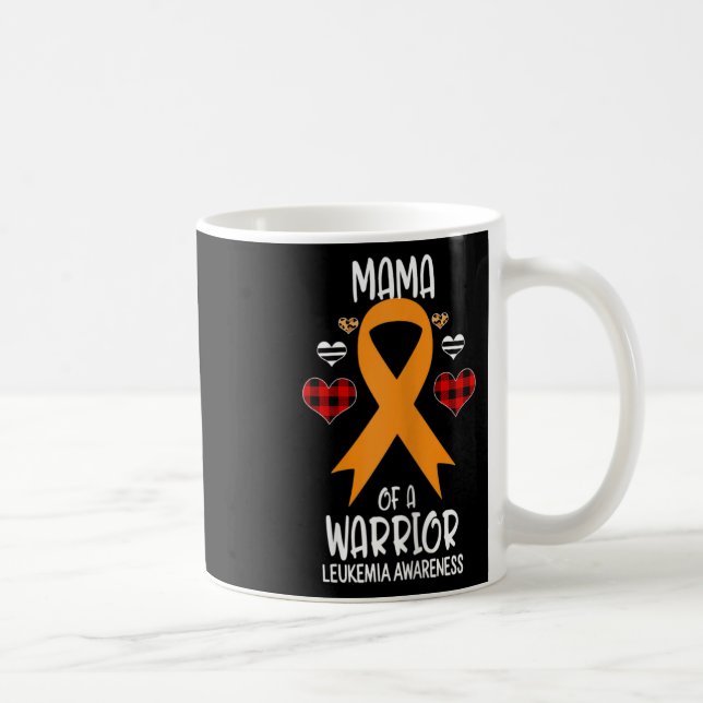 Mug Maman De Sensibilisation D'Une Mère De Guerrier (Droite)
