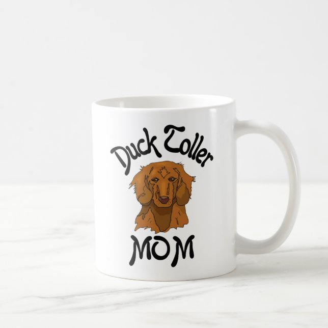 Mug Maman de Toller de canard (Droite)