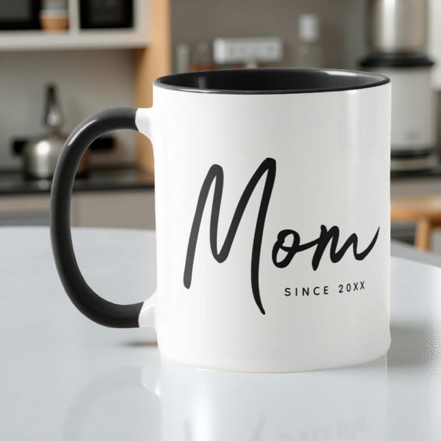 Mug Maman Depuis 20XX Moderne Simple Chic (Créateur téléchargé)