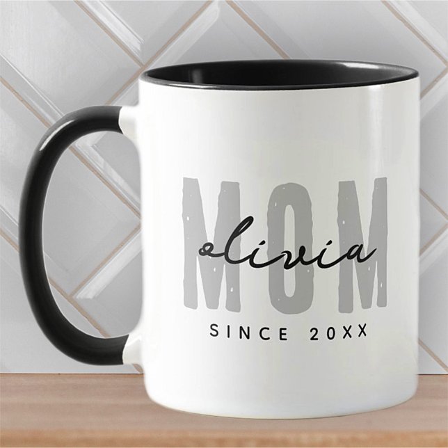 Mug Maman Depuis 20XX Moderne Simple Preppy (Créateur téléchargé)