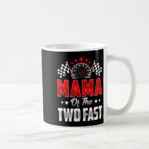 Mug Maman des deux voitures de course rapides de la fa