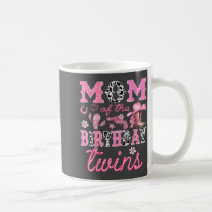 Mug Maman des jumeaux d'anniversaire Cowgirl Rodeo Wes
