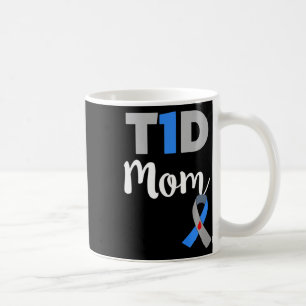 Mug Maman diabétique de type 1 - Cadeau pour maman T1d