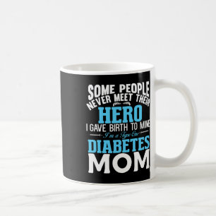 Mug Maman diabétique de type 1 Mère T1d Sensibilisatio