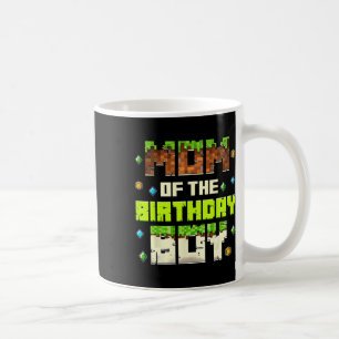 Mug Maman drôle du garçon d'anniversaire joueur vidéo