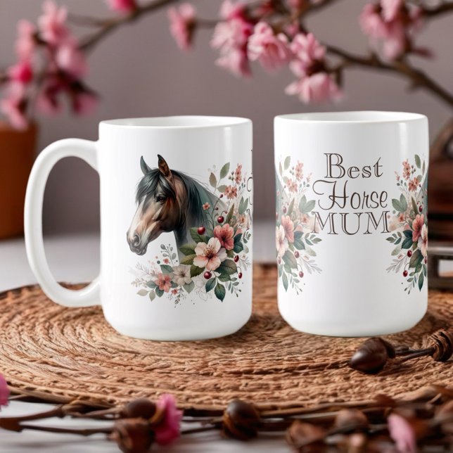 Mug Maman du cheval (maman) (Créateur téléchargé)
