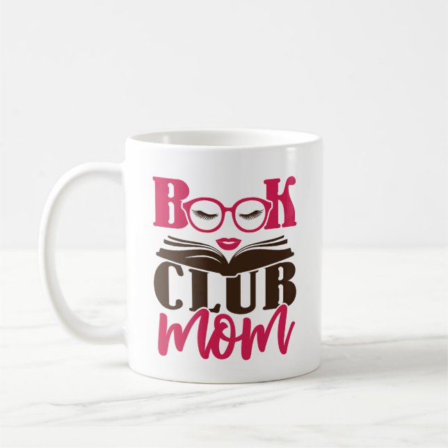 Mug Maman du club de lecture (Gauche)