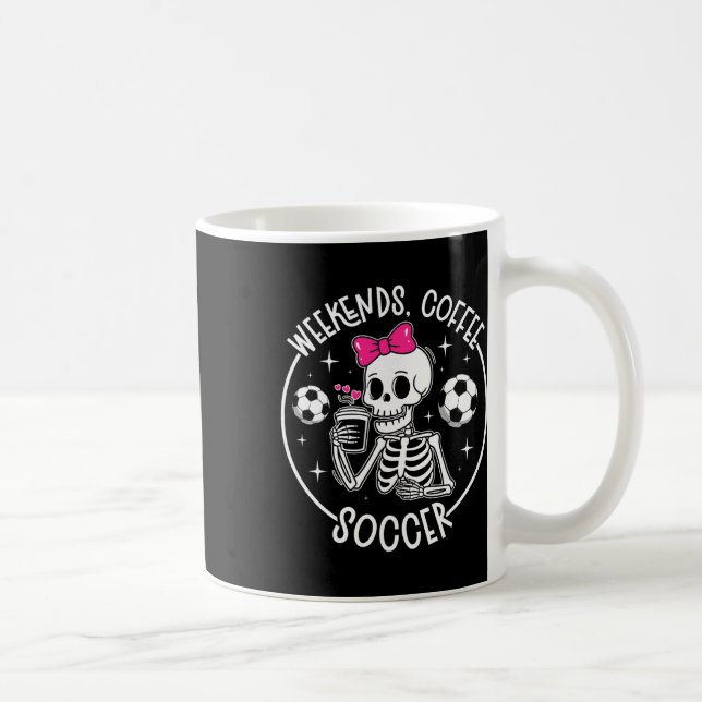 Mug Maman Du Footballeur Du Week-end Café Maman De Foo (Droite)